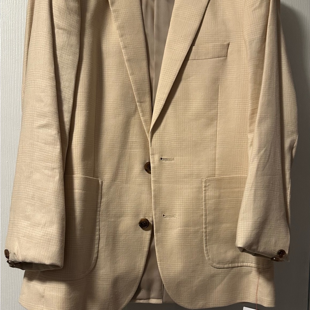 Classic Cream Men's Blazer